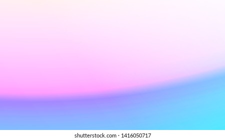 Vibrant And Smooth Gradient Soft Colors Background.  Vector Illustration.