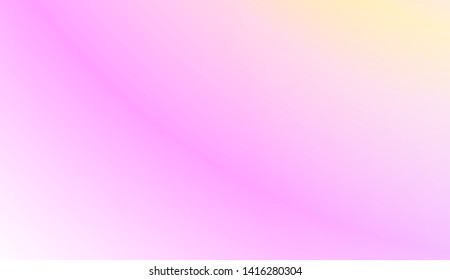 Vibrant And Smooth Gradient Soft Colors Background.  Vector Illustration.