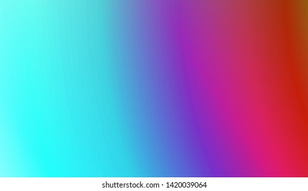 Vibrant And Smooth Gradient Soft Colors Background. For Web, Presentations And Prints. Vector Illustration