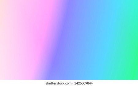Vibrant And Smooth Gradient Soft Colors Background.  Vector Illustration.