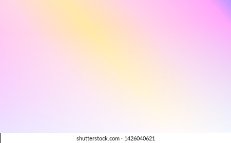 Vibrant And Smooth Gradient Soft Colors Background.  Vector Illustration.
