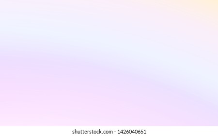 Vibrant And Smooth Gradient Soft Colors Background.  Vector Illustration.