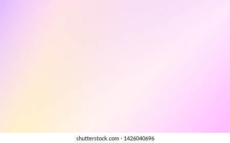 Vibrant And Smooth Gradient Soft Colors Background.  Vector Illustration.