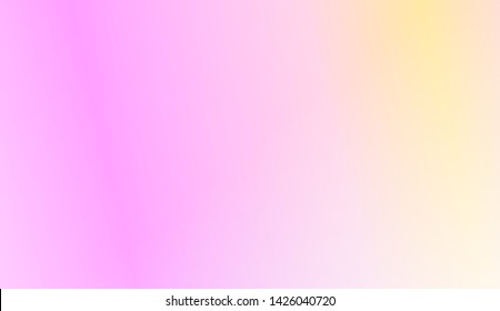 Vibrant And Smooth Gradient Soft Colors Background.  Vector Illustration.