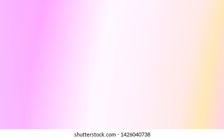 Vibrant And Smooth Gradient Soft Colors Background.  Vector Illustration.