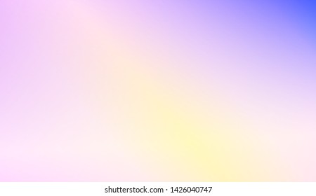 Vibrant And Smooth Gradient Soft Colors Background.  Vector Illustration.