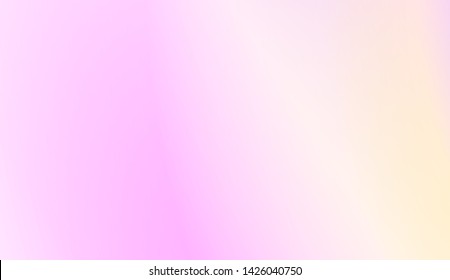 Vibrant And Smooth Gradient Soft Colors Background.  Vector Illustration.