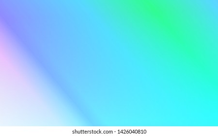 Vibrant And Smooth Gradient Soft Colors Background.  Vector Illustration.