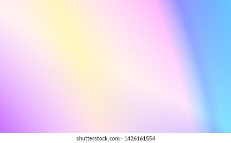 Vibrant And Smooth Gradient Soft Colors Background.  Vector Illustration.