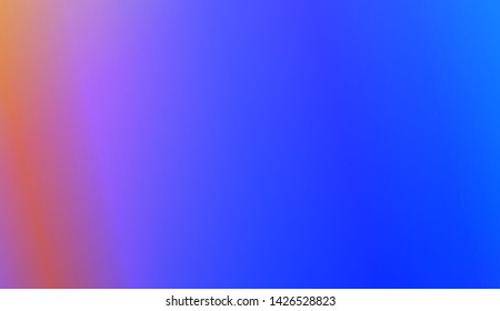 Vibrant And Smooth Gradient Soft Colors Background. For Web, Presentations And Prints. Vector Illustration
