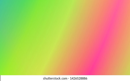 Vibrant And Smooth Gradient Soft Colors Background. For Web, Presentations And Prints. Vector Illustration