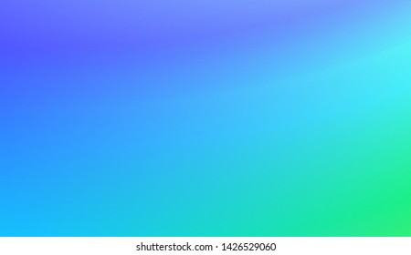 Vibrant And Smooth Gradient Soft Colors Background. For Web, Presentations And Prints. Vector Illustration