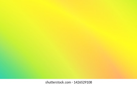 Vibrant And Smooth Gradient Soft Colors Background. For Web, Presentations And Prints. Vector Illustration