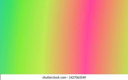 Vibrant And Smooth Gradient Soft Colors Background. For Web, Presentations And Prints. Vector Illustration