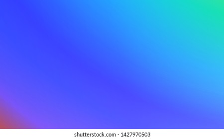 Vibrant And Smooth Gradient Soft Colors Background. For Web, Presentations And Prints. Vector Illustration