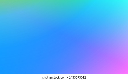 Vibrant And Smooth Gradient Soft Colors Background. For Web, Presentations And Prints. Vector Illustration