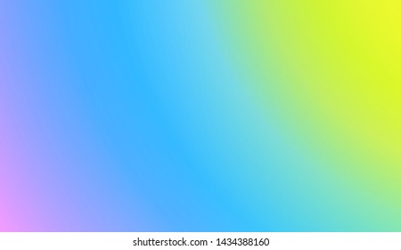 Vibrant And Smooth Gradient Soft Colors Background. For Web, Presentations And Prints. Vector Illustration