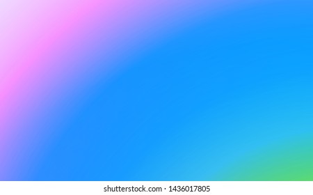 Vibrant And Smooth Gradient Soft Colors Background. For Web, Presentations And Prints. Vector Illustration