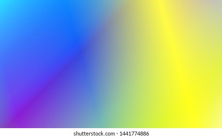 Vibrant And Smooth Gradient Soft Colors Background. For Web, Presentations And Prints. Vector Illustration