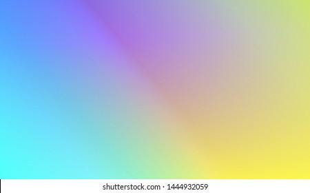 Vibrant And Smooth Gradient Soft Colors Background. For Web, Presentations And Prints. Vector Illustration