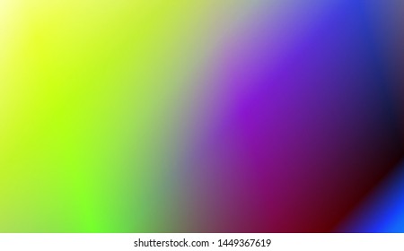 Vibrant And Smooth Gradient Soft Colors Background. For Web, Presentations And Prints. Vector Illustration