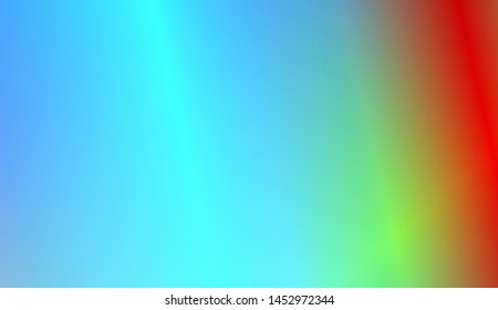 Vibrant And Smooth Gradient Soft Colors Background. For Web, Presentations And Prints. Vector Illustration