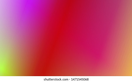 Vibrant And Smooth Gradient Soft Colors Background. For Web, Presentations And Prints. Vector Illustration