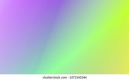 Vibrant And Smooth Gradient Soft Colors Background. For Web, Presentations And Prints. Vector Illustration