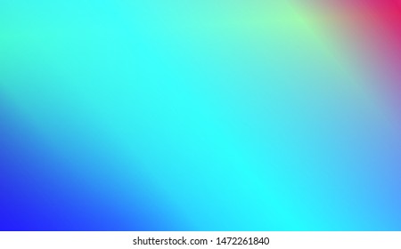 Vibrant And Smooth Gradient Soft Colors Background. For Web, Presentations And Prints. Vector Illustration