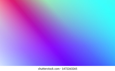 Vibrant And Smooth Gradient Soft Colors Background. For Web, Presentations And Prints. Vector Illustration