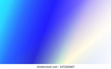Vibrant And Smooth Gradient Soft Colors Background. For Web, Presentations And Prints. Vector Illustration