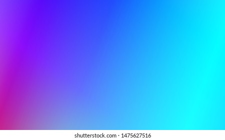 Vibrant And Smooth Gradient Soft Colors Background. For Web, Presentations And Prints. Vector Illustration