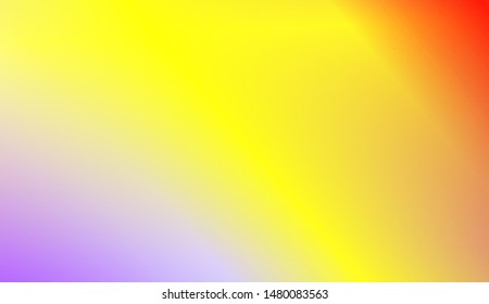 Vibrant And Smooth Gradient Soft Colors Background. For Web, Presentations And Prints. Vector Illustration