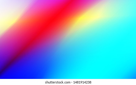 Vibrant And Smooth Gradient Soft Colors Background. For Web, Presentations And Prints. Vector Illustration