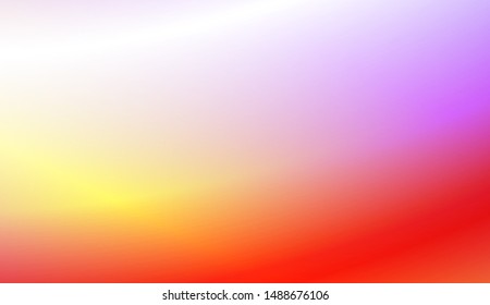 Vibrant And Smooth Gradient Soft Colors Background. For Web, Presentations And Prints. Vector Illustration