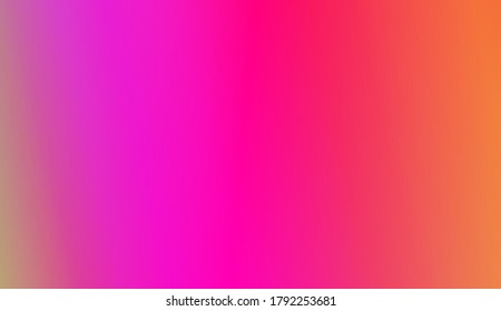 Vibrant And Smooth Gradient Soft Colors Background. For Web, Presentations And Prints. Vector Illustration