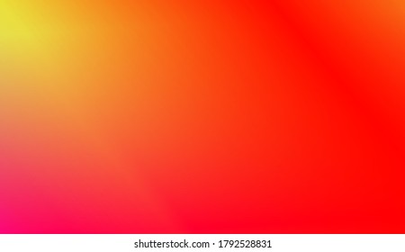 Vibrant And Smooth Gradient Soft Colors Background. For Web, Presentations And Prints. Vector Illustration