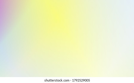 Vibrant And Smooth Gradient Soft Colors Background.  Vector 