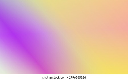 Fondo De Colores Suaves De Gradiente Vibrante Y Suave.  Vector 