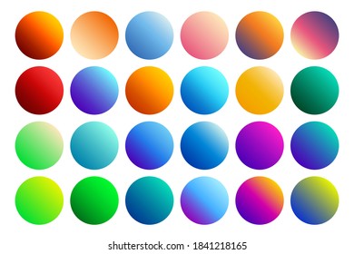 Vibrant Smooth Gradient Soft Colors Stock Vector (Royalty Free ...