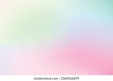 Vibrant and softly blurred abstract wallpaper background, soft color gradation background