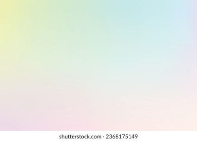 Vibrant and softly blurred abstract wallpaper background, soft color gradation background