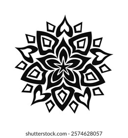 Vibrant Spiritual Mandala Design, Oriental Mandala vector. Mandala Coloring book line art vector illustration. 