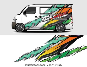 Vibrant and stand out Vector Backgrounds for Vehicle Wraps
