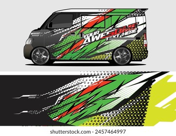Vibrant and stand out Vector Backgrounds for Vehicle Wraps