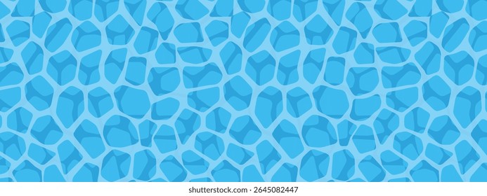 vibrant summer banner with a swimming pool background; perfect for vacation promotions, resort ads, seasonal sales, or tropical-themed designs; vector illustration
