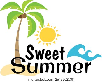 Vibrant summer-themed design featuring bright colors and possibly nature-inspired elements.