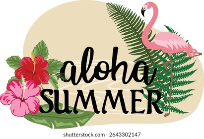 Vibrant summer-themed design featuring bright colors and possibly nature-inspired elements.