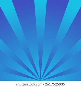 Vibrant sunburst radial rays background with smooth gradient. Perfect for poster, flyer, banner, and digital design.