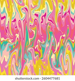 Vibrant Swirl Abstract Pattern cute